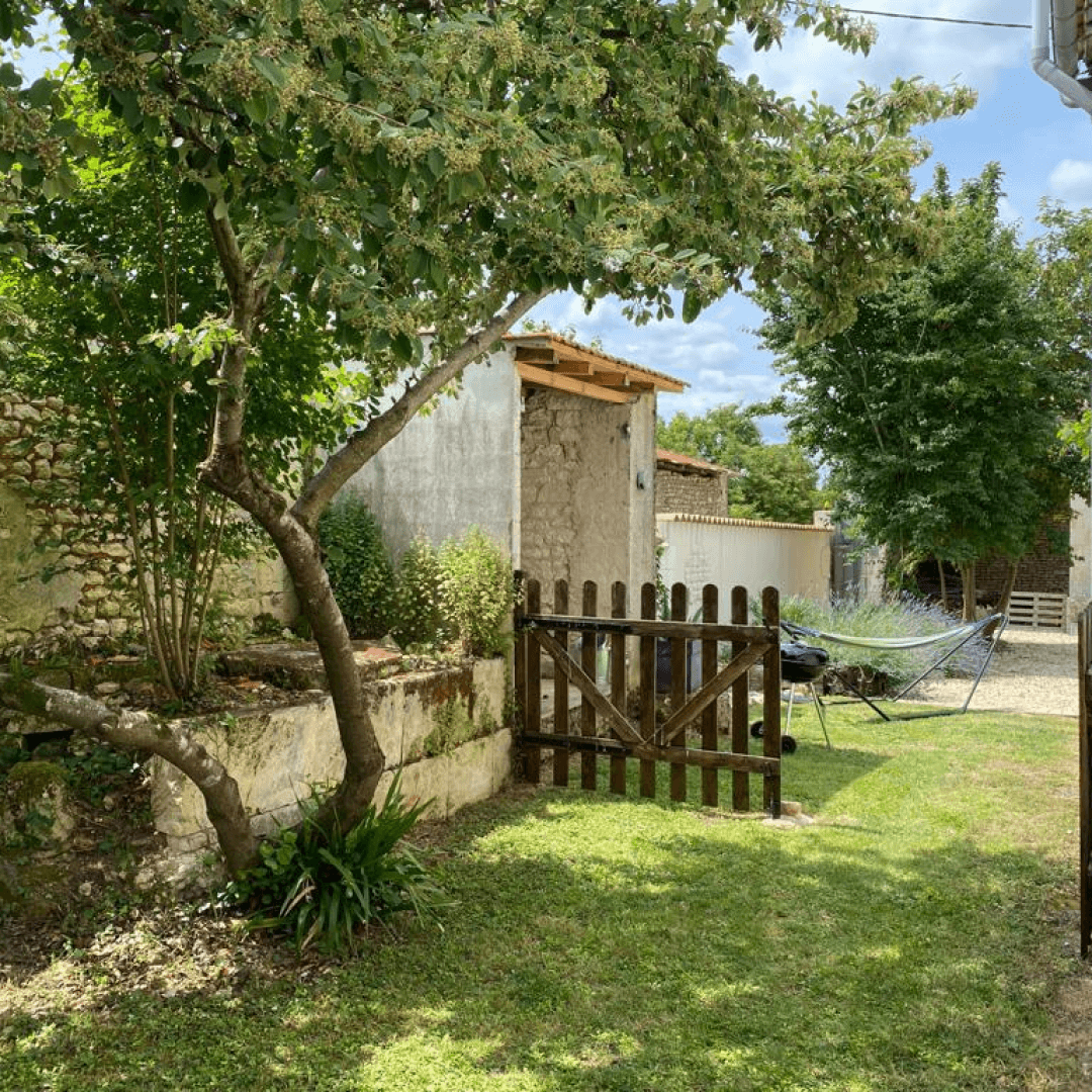 access jardin du gite