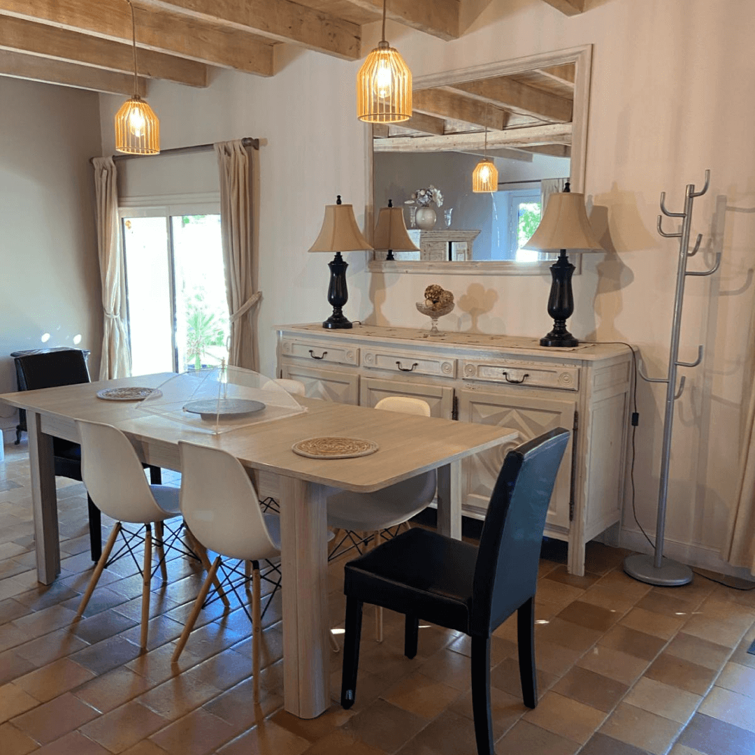 salle a manger du gite